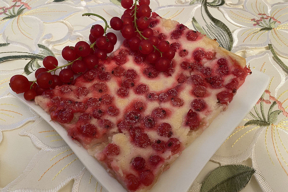 Quark-Johannisbeer-Kuchen à la Gabi