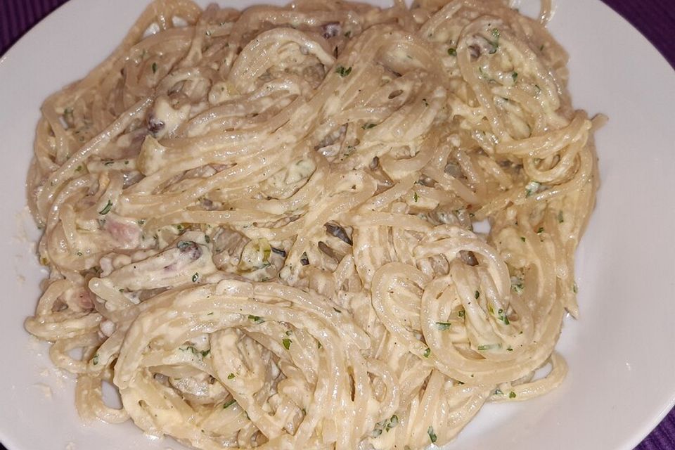 Spaghetti Carbonara à la Lisa