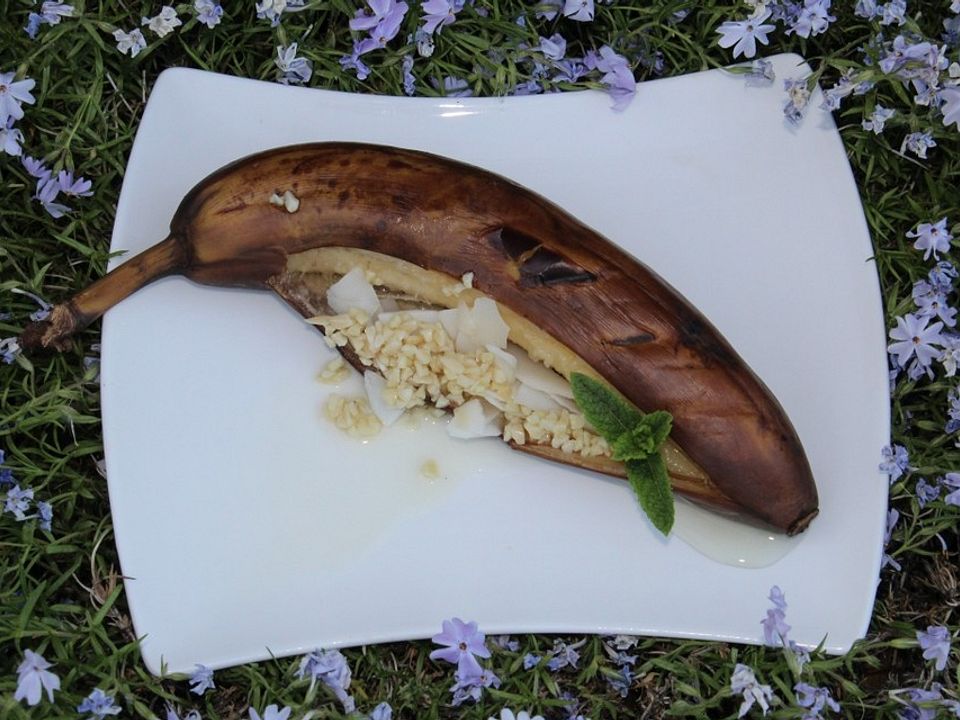 Gegrillte Bananen mit Kokosbutter von Exoticqueen| Chefkoch
