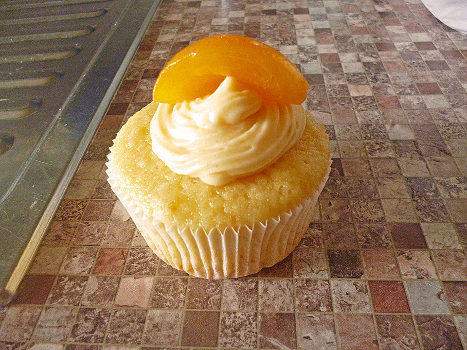 Aprikosen-Orangen Cupcakes mit Buttercreme| Chefkoch