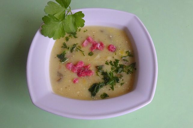 Kartoffel - Porree - Suppe mit Schinken von heike85| Chefkoch