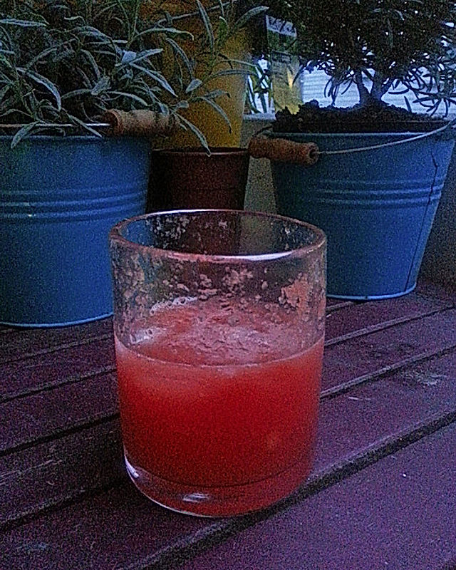 Sommerlicher Melonen-Drink