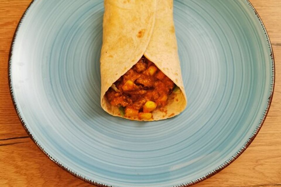 Mexikanische Wraps