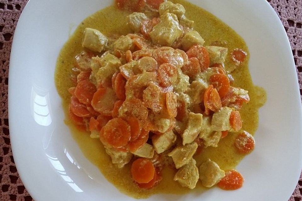 Low Carb Hähnchencurry