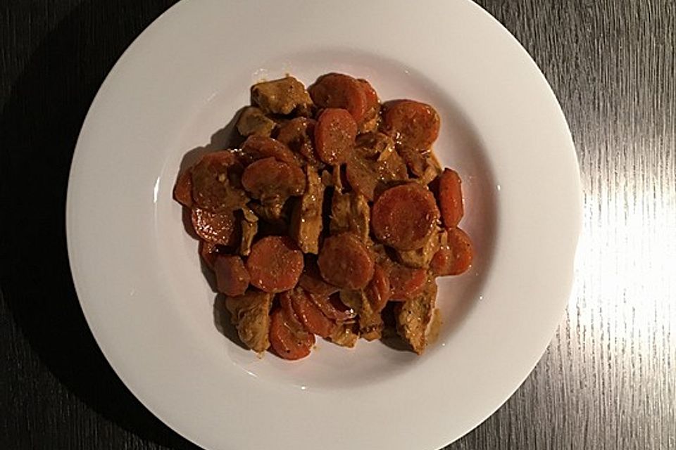 Low Carb Hähnchencurry