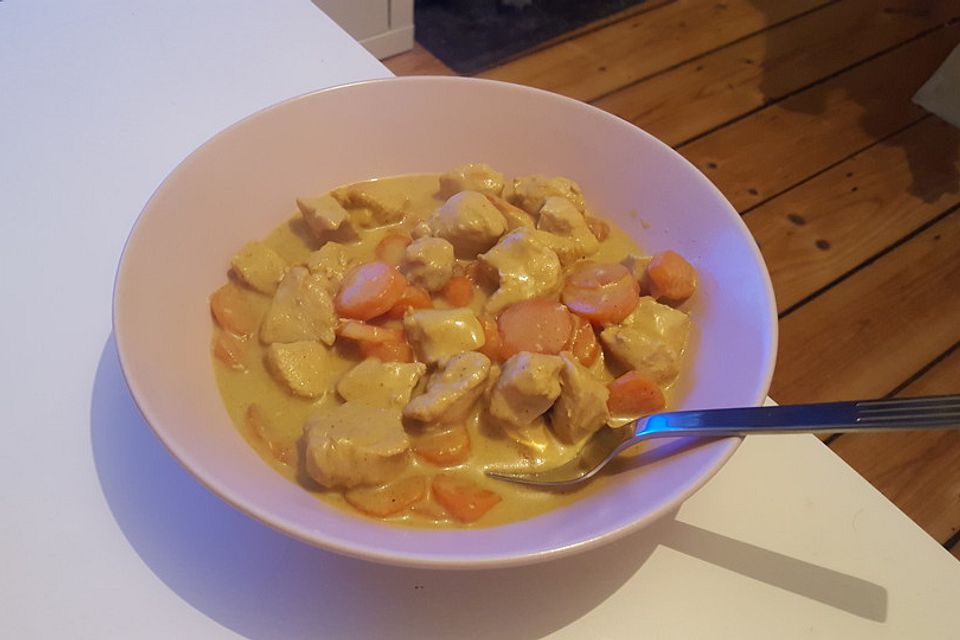 Low Carb Hähnchencurry