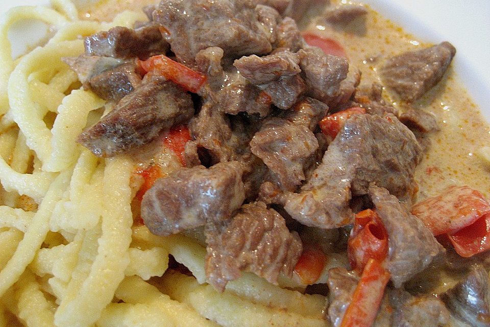 Rahmgulasch deutsche Art Rahmgulasch deutsche Art