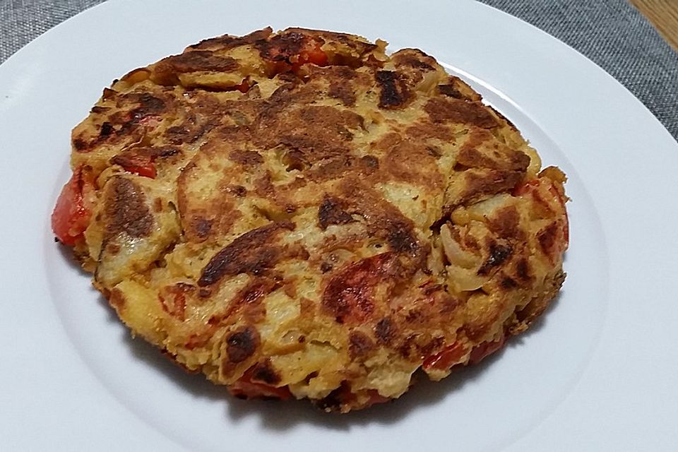 Spanische Tortilla, vegan