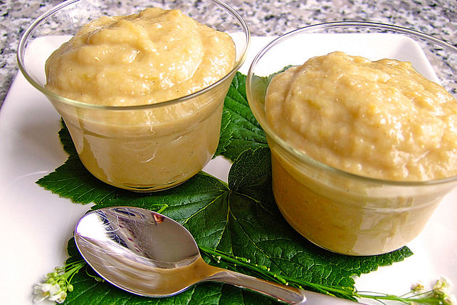 Apfel-Rhabarber-Grießcreme von ApolloMerkur| Chefkoch