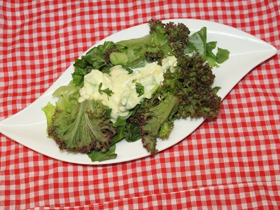 Blattsalate mit Limettendressing| Chefkoch