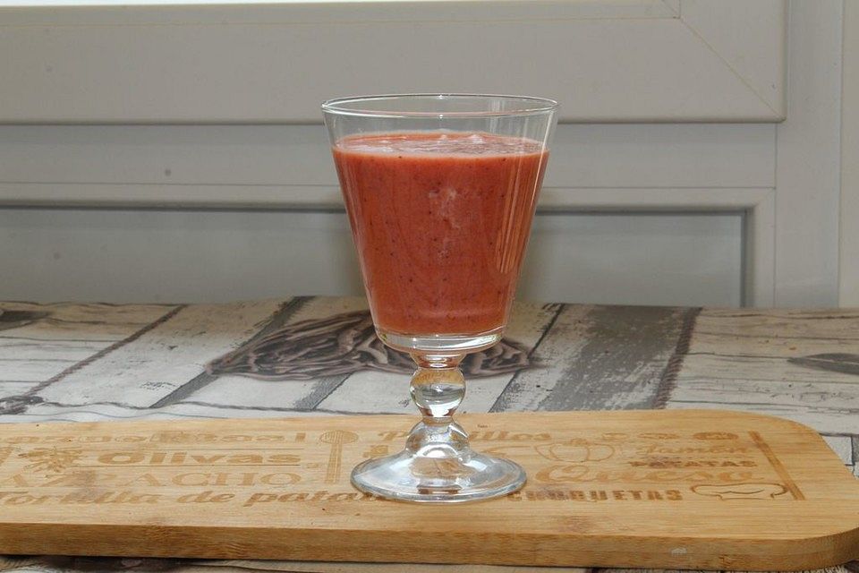 Aprikosen-Erdbeer-Smoothie