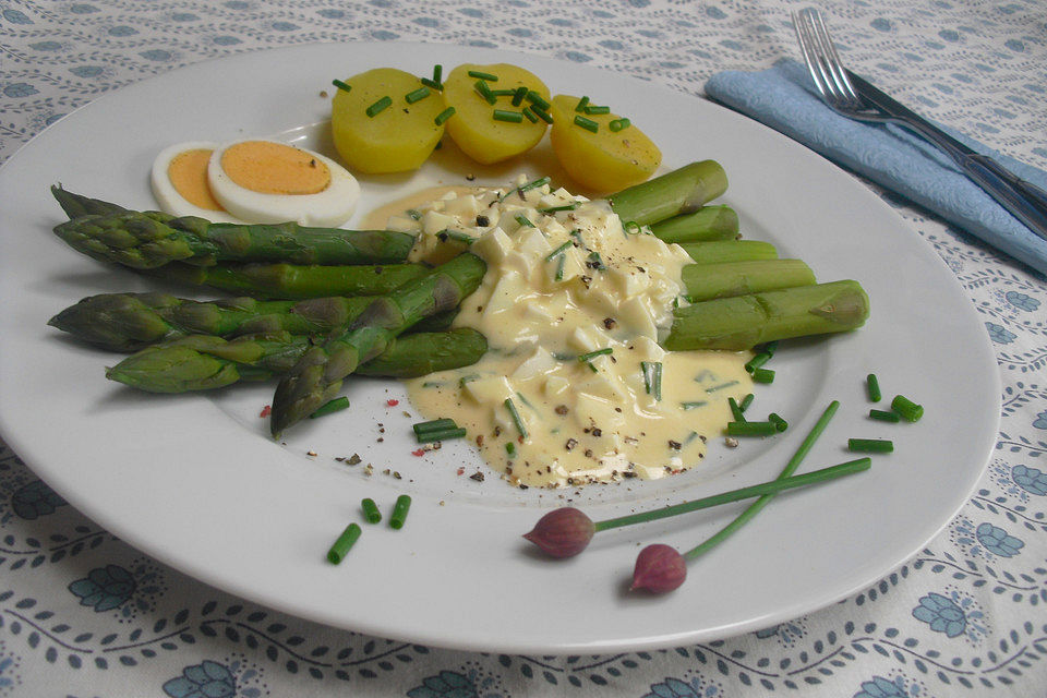 Spargel mit Chicas Bozner Soße