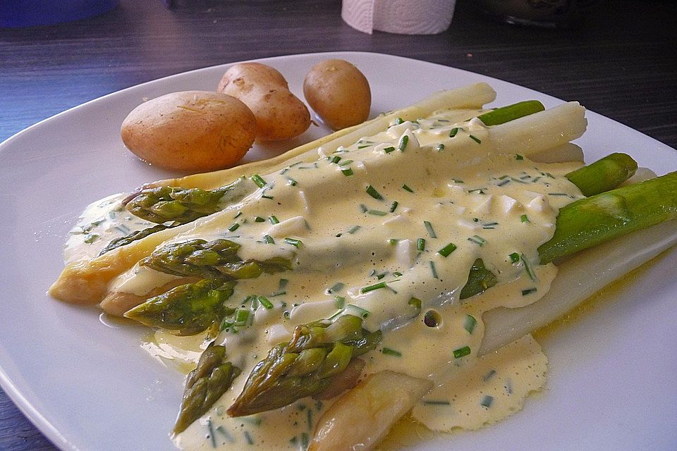 Spargel mit Chicas Bozner Soße