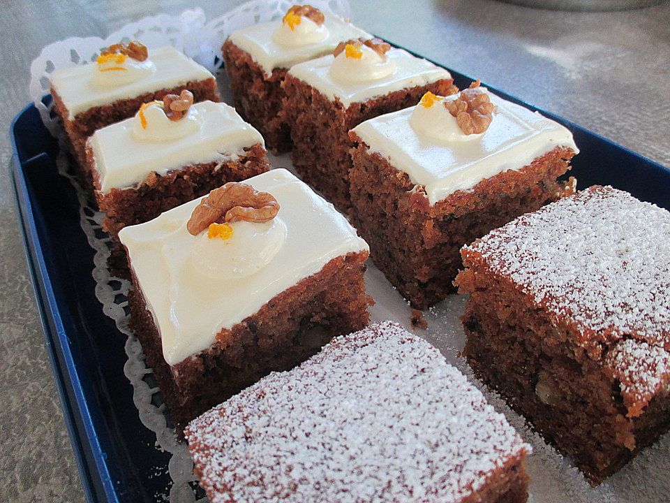 Carrot Cake Mit Lemon Cream Cheese Frosting Von S5noklot Chefkoch