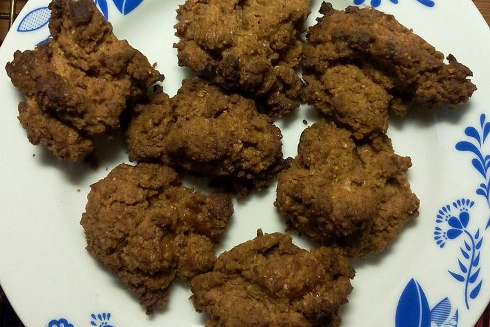Low Carb Erdnussbutterkekse Low Carb Erdnussbutterkekse