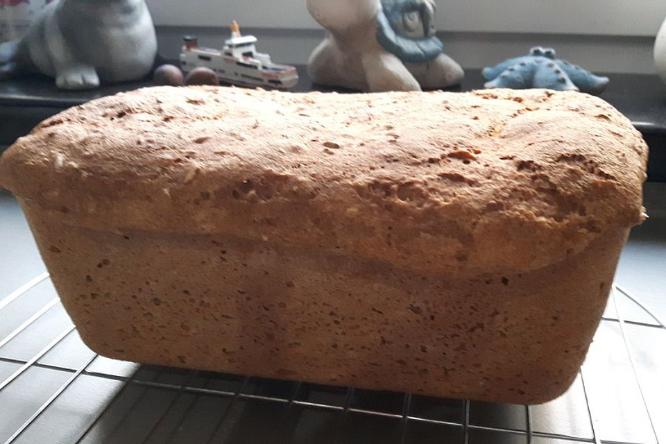 Dinkelvollkornbrot mit Körnern