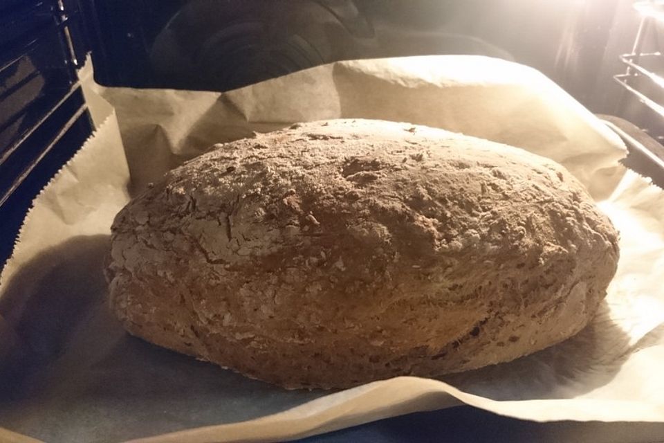 Dinkelvollkornbrot mit Körnern