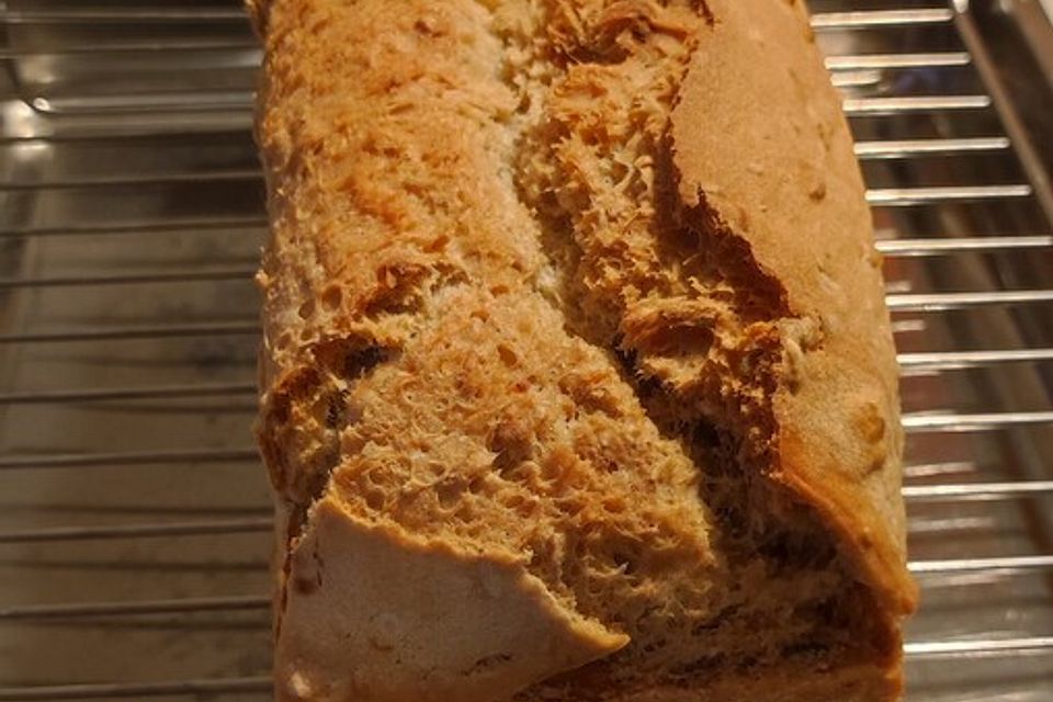 Dinkelvollkornbrot mit Körnern