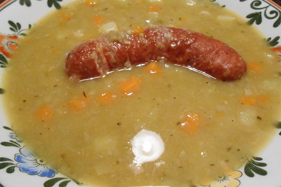 Holländische Erbsensuppe à la Gabi