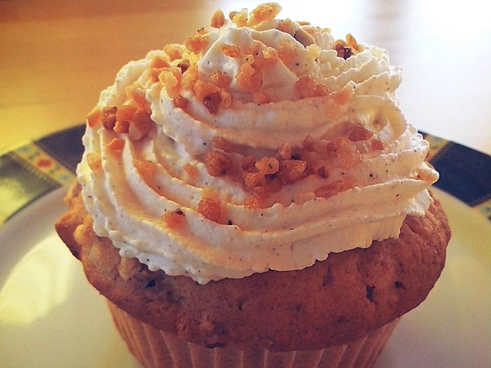Vanille-Cupcakes mit Apple Pie-Füllung| Chefkoch