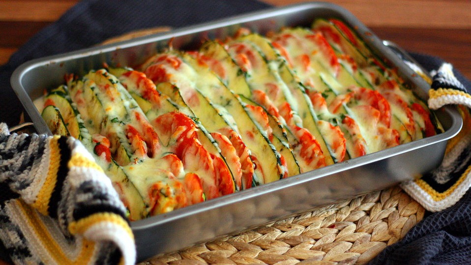 Gemüsegratin mit Zucchini, Tomate und Fenchel von Krefelder114