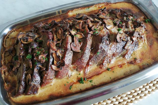 Schweinefleisch mit Käsesoße überbacken à la Gabi von gabriele9272 ...