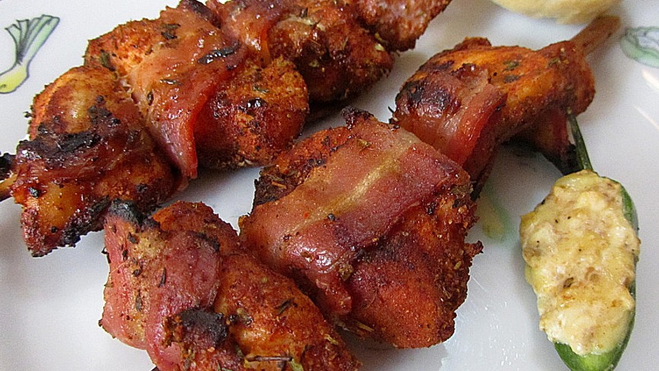 Cajun-Bacon Hähnchengrillspieße von NorthCarolina