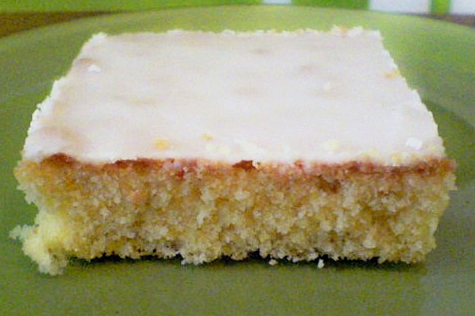 Schneller Zitronenkuchen auf dem Blech Schneller Zitronenkuchen auf dem Blech