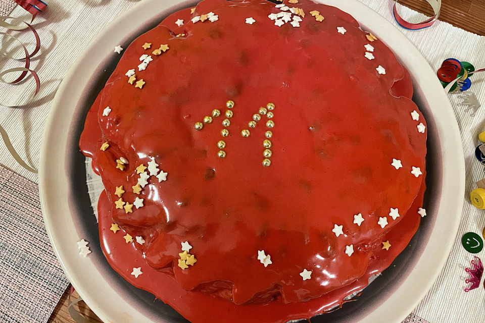 Schneller Zitronenkuchen auf dem Blech Schneller Zitronenkuchen auf dem Blech