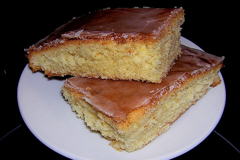 Schneller Zitronenkuchen auf dem Blech Schneller Zitronenkuchen auf dem Blech