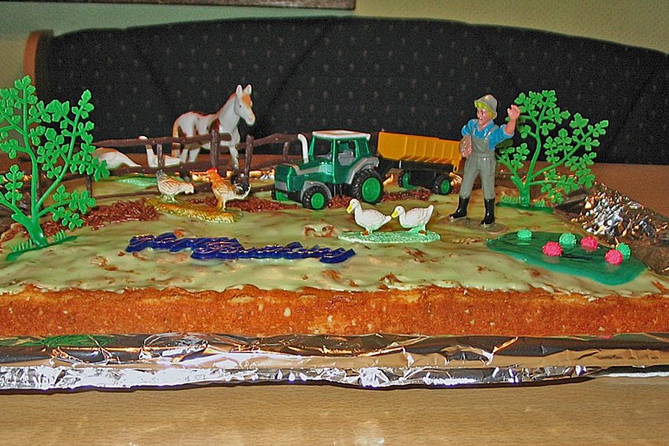 Schneller Zitronenkuchen auf dem Blech Schneller Zitronenkuchen auf dem Blech