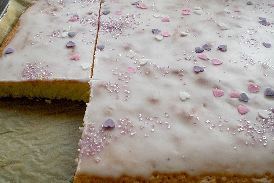 Schneller Zitronenkuchen auf dem Blech Schneller Zitronenkuchen auf dem Blech
