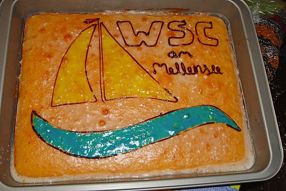 Schneller Zitronenkuchen auf dem Blech Schneller Zitronenkuchen auf dem Blech