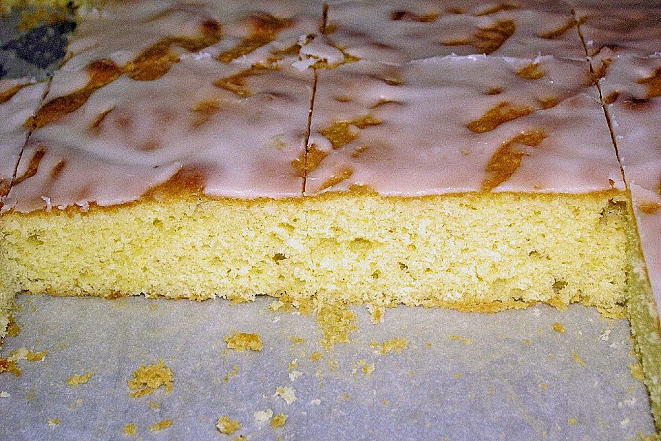 Schneller Zitronenkuchen auf dem Blech Schneller Zitronenkuchen auf dem Blech
