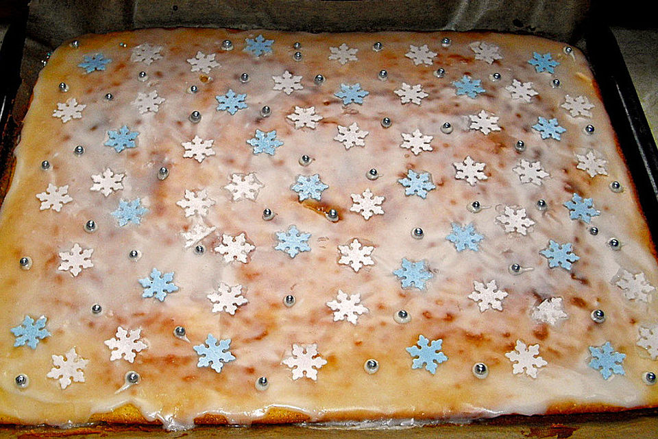 Schneller Zitronenkuchen auf dem Blech Schneller Zitronenkuchen auf dem Blech