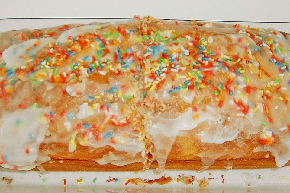 Schneller Zitronenkuchen auf dem Blech Schneller Zitronenkuchen auf dem Blech