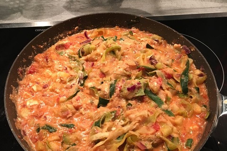 Zucchini-Nudeln Low Carb