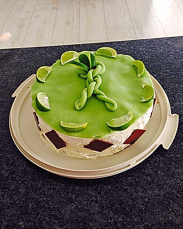 Limetten Torte (Mojito)