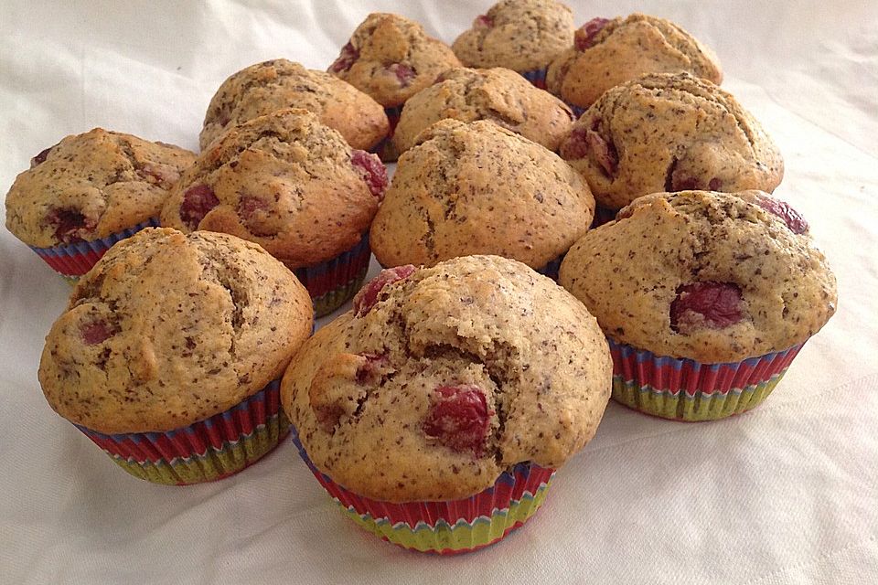 Fantastisch saftige Kirschmuffins