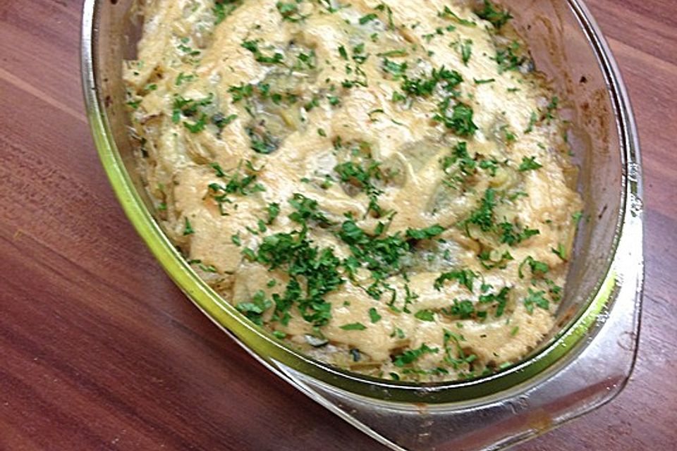 Veganes Kartoffelgratin Veganes Kartoffelgratin