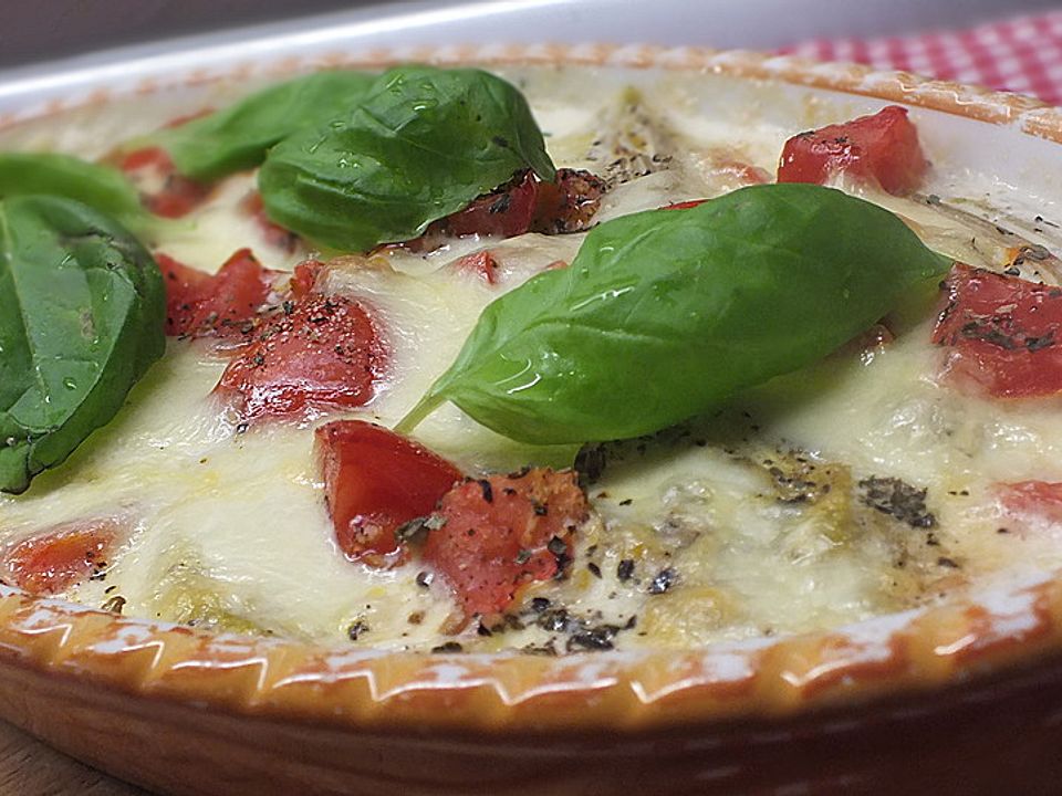 Chicoree mit Tomaten und Mozzarella überbacken von ducatina| Chefkoch