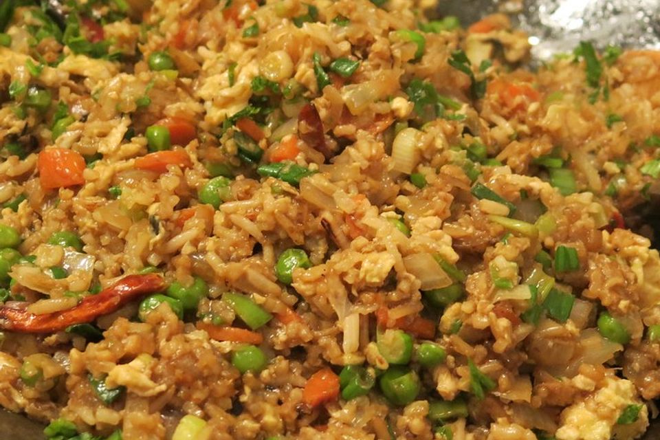 Vegetarischer Fried Rice