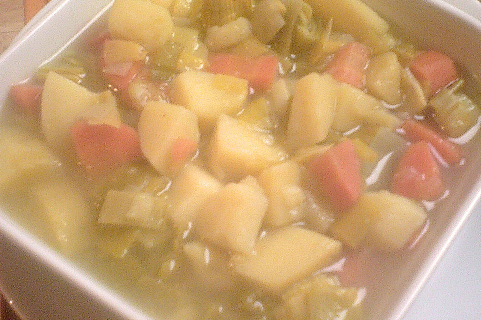 Portugiesische Gemüsesuppe