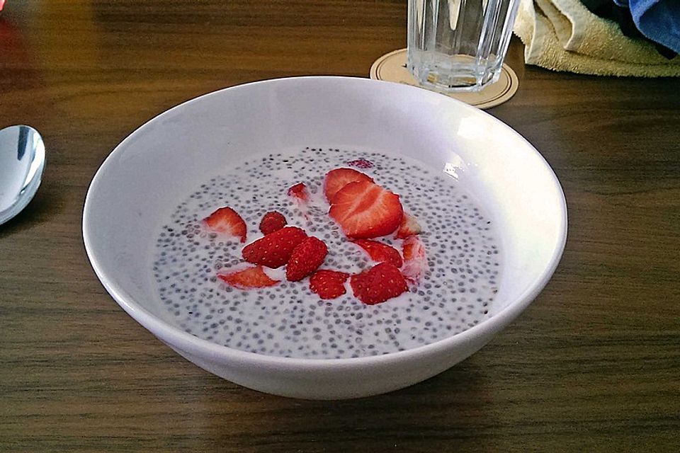 Chia-Kokos-Pudding