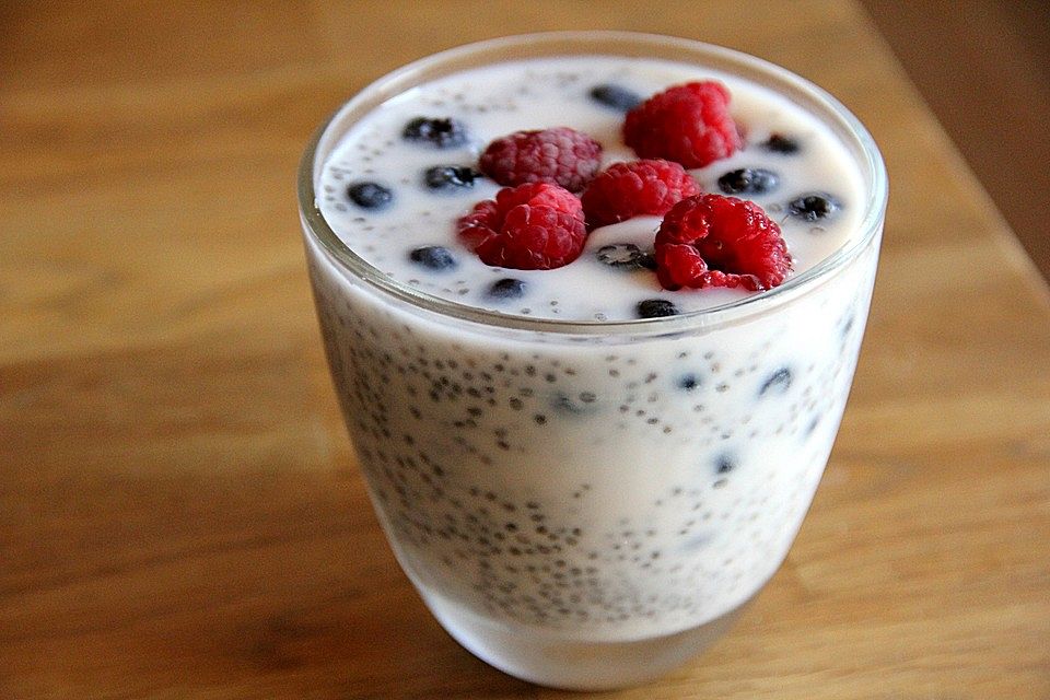 Chia-Kokos-Pudding