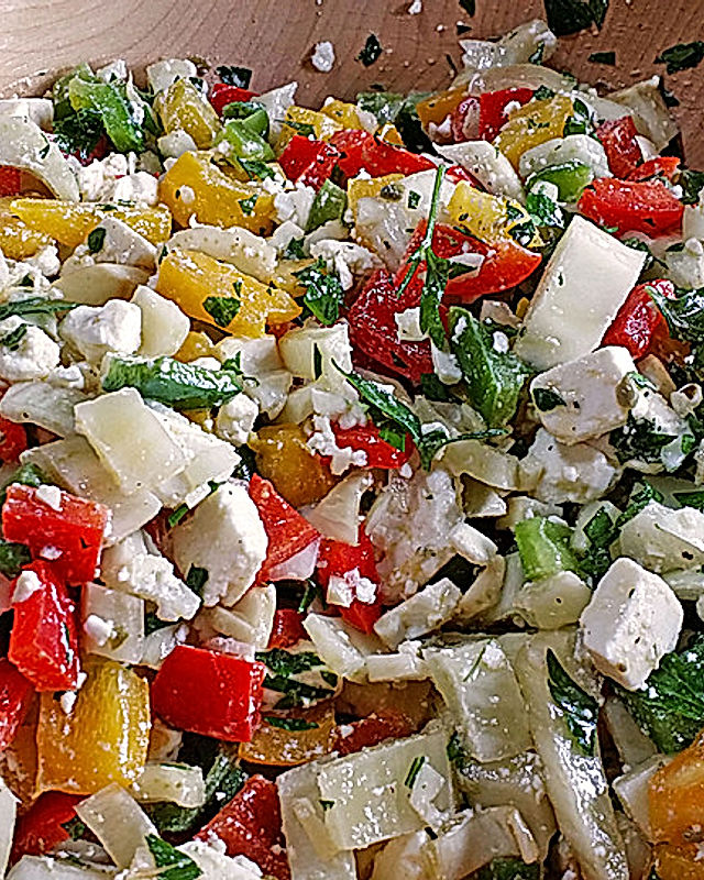 Fenchel-Paprika-Salat