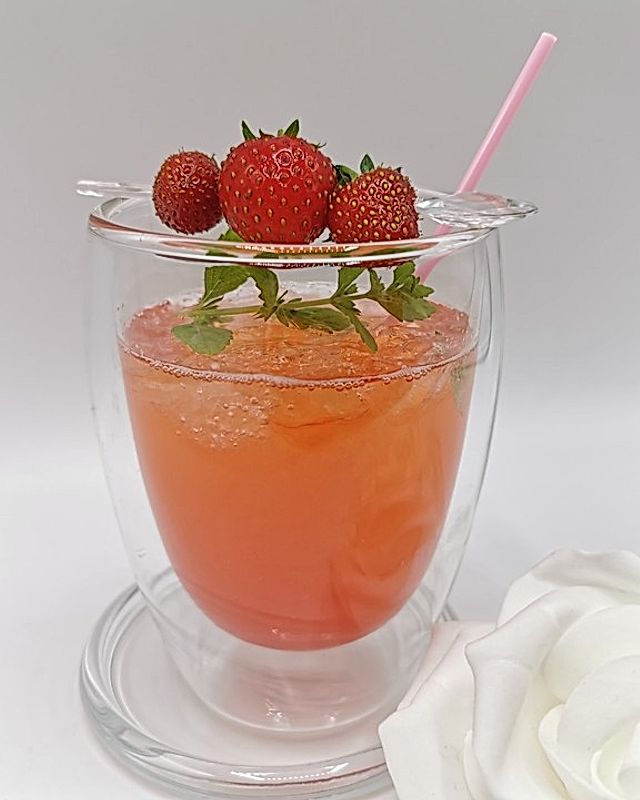 Erdbeer-Mojito