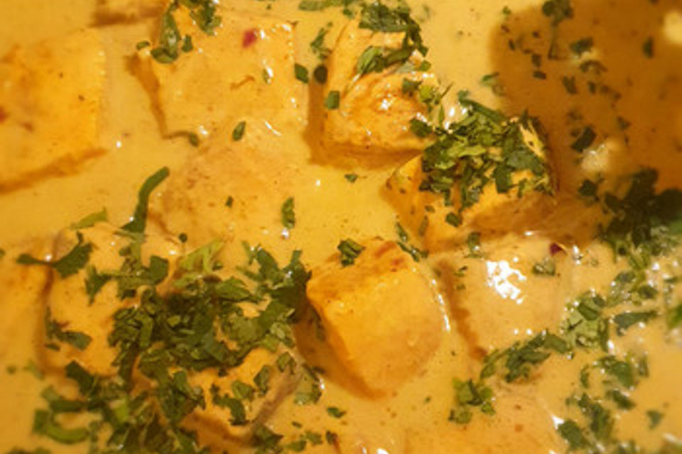 Fischcurry auf Goa-Art