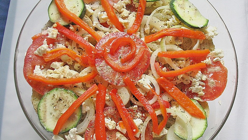 Mediterraner Schichtsalat von moon66