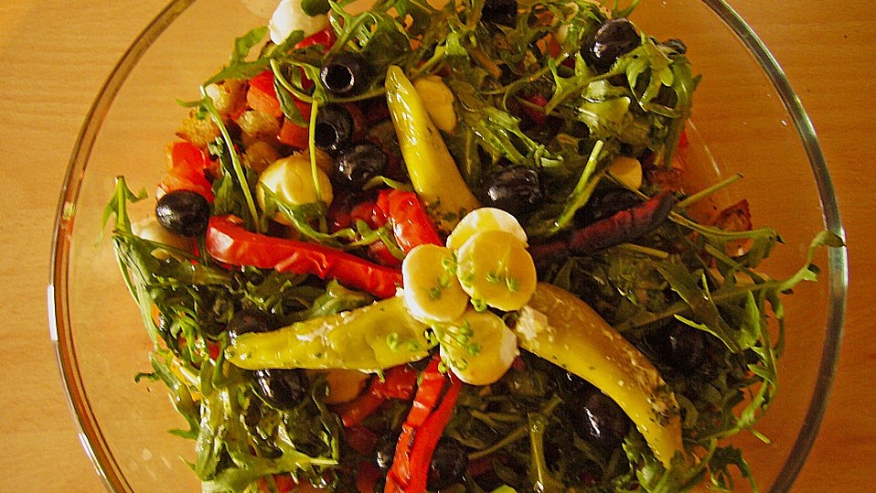 Mediterraner Schichtsalat von moon66